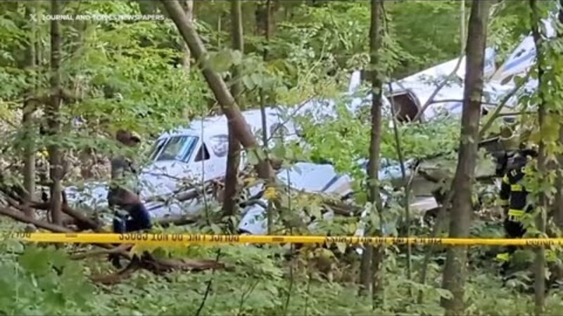 plane crash in Busse Woods